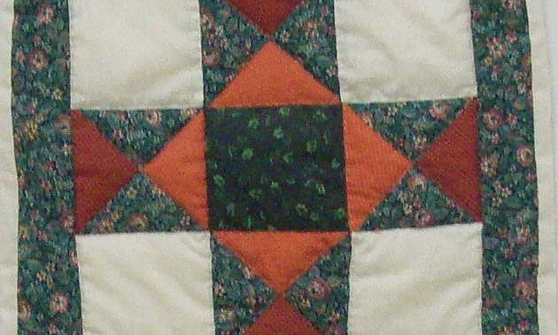 Quilt styles can inspire you to go beyond the traditional route. Photo courtesy Perry County Quilters