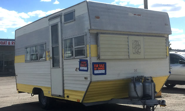 Vintage Rv 1972 Road Ranger Travel Trailer By Kit Manufacturing