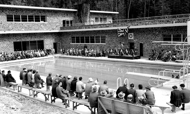 Image result for radium hot springs historical photos