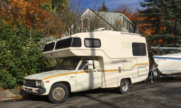 The Toyota Sunrader mini-motorhome