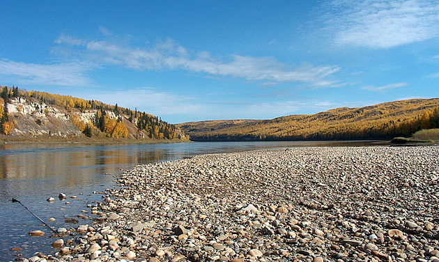 The Peace River as seen from the Cotillion Recreation Area.