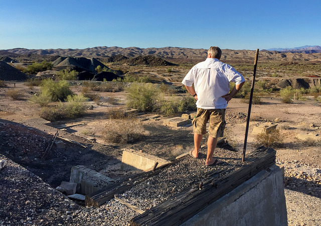 Glyn Jones revels in the vast remoteness of the town.