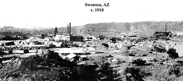 Swansea, Arizona circa 1918