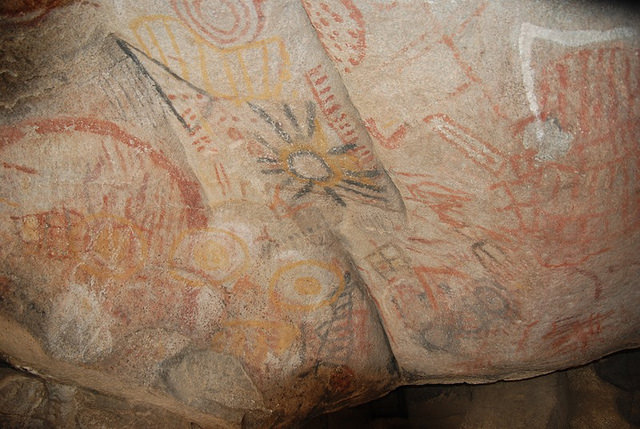 Cave paintings and rock art abound on the Baja peninsula. 