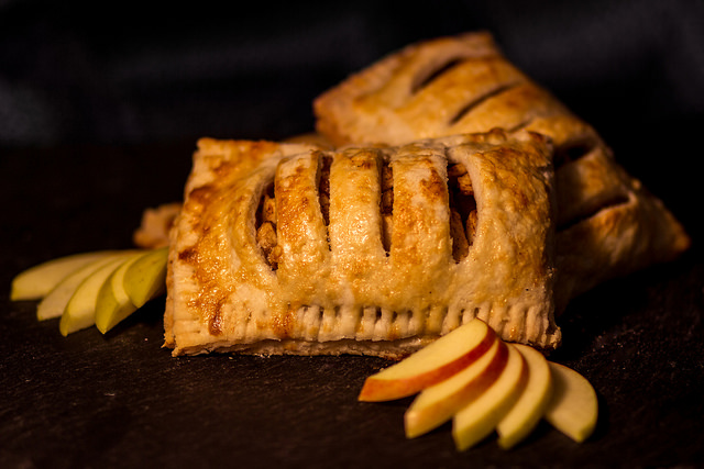An apple turnover made by Maria Aryan, owner of the Fork food truck in Creston, B.C.