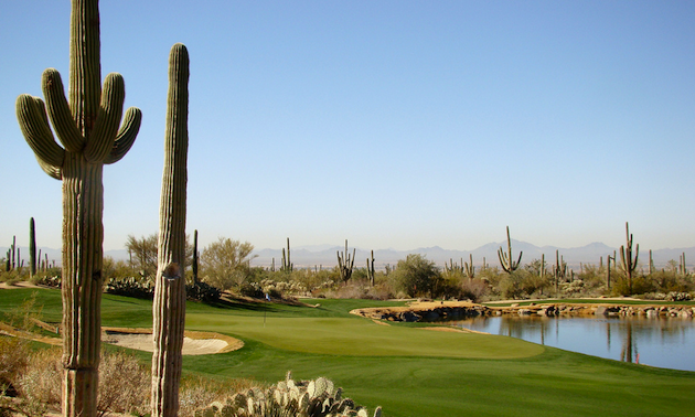 desert golf course