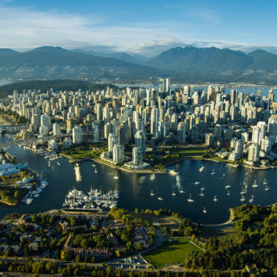 Vancouver does have beautiful, sunny days. 