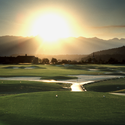 St. Eugene Golf Resort and Casino basks in the sunlight