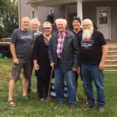 Jacob Born and his children set out for an RVing adventure of a lifetime (L to R): Bryan, David, Teresa, Jacob, Matt and John.