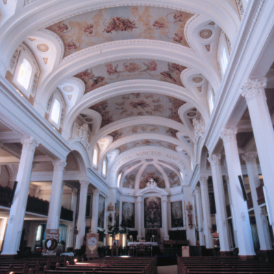 The Gravelbourg co-cathedral is filled with paintings by French-born parish priest Father Charles Maillard. 