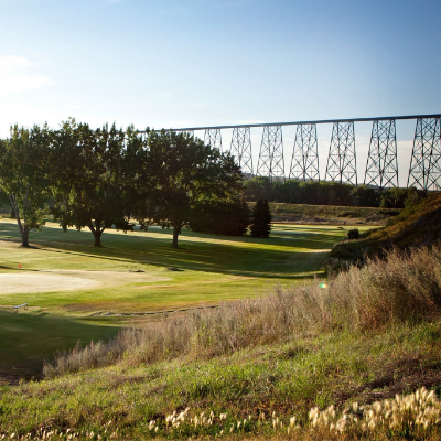 Bridge Valley Golf has a nine-hole, par-3 course, practice putting greens, 18-hole mini-putt and a new and improved driving range. 