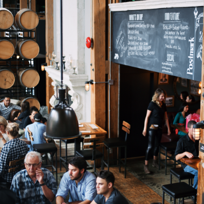 Vancouver Urban Winery's interior