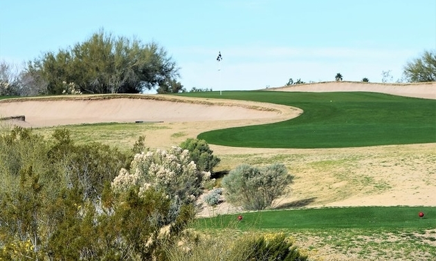 Hole #11, Par 5, 625 yards.