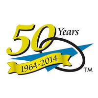 Logo of Progressive Dynamic's 50 years. 