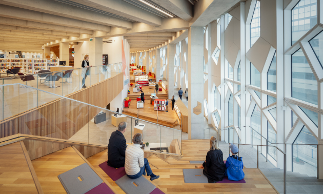 There’s plenty to see and do inside Calgary Central Library.