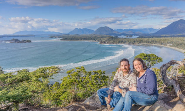 McCallum and Doolittle ended their trip across Canada on Vancouver Island in Tofino, B.C.