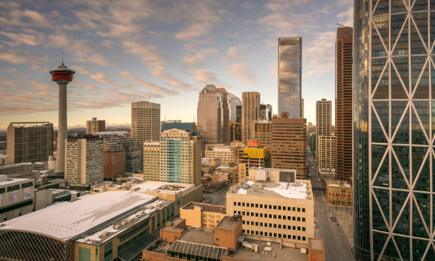 Calgary Tower is the highest 360° observation deck in the world. 