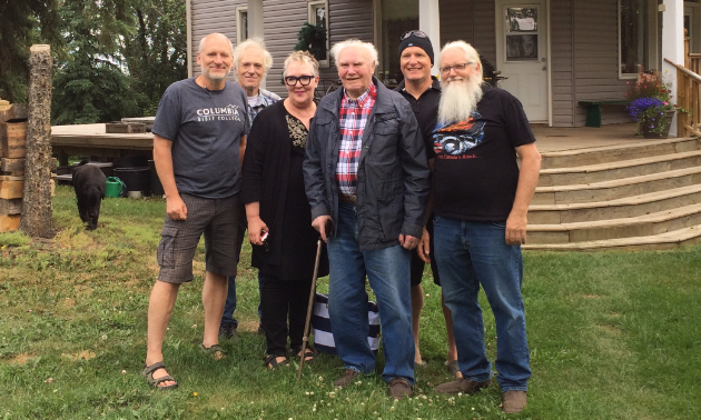 Jacob Born and his children set out for an RVing adventure of a lifetime (L to R): Bryan, David, Teresa, Jacob, Matt and John.