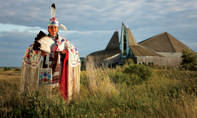 Learn about the First Nations culture, and enjoy the beautiful scenery and trails at Wanuskewin Heritage Park.