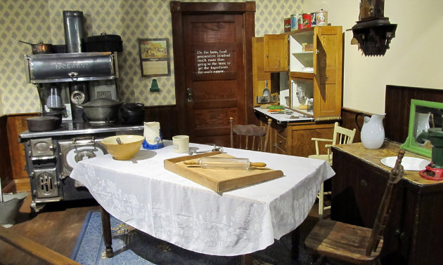 Learn about local history at the Western Development Museum in North Battleford, Saskatchewan.