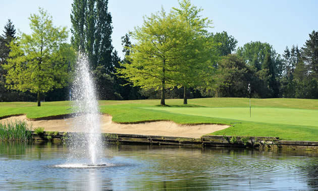 Beach Grove Golf Club.  Hole No.14. 