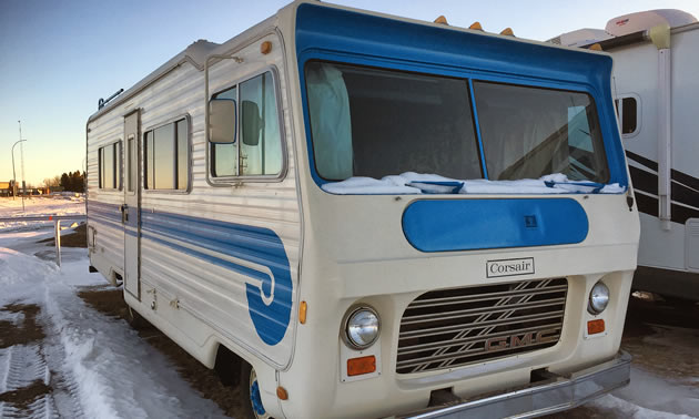 A circa 1970s motorhome built by the Bendix Corporation. 