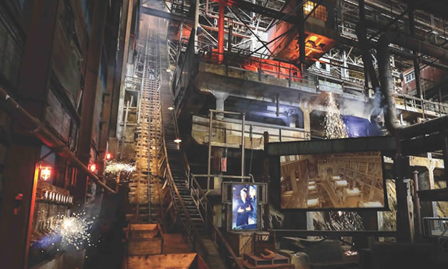 Britannia Mine Museum’s BOOM! live-action special effects experience inside the historic Mill building.