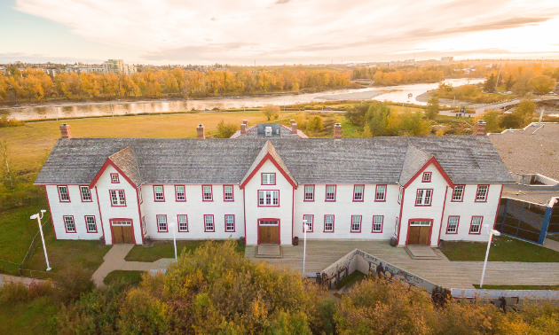 The Fort Calgary Museum is a fun and interactive way to travel into the city's past.