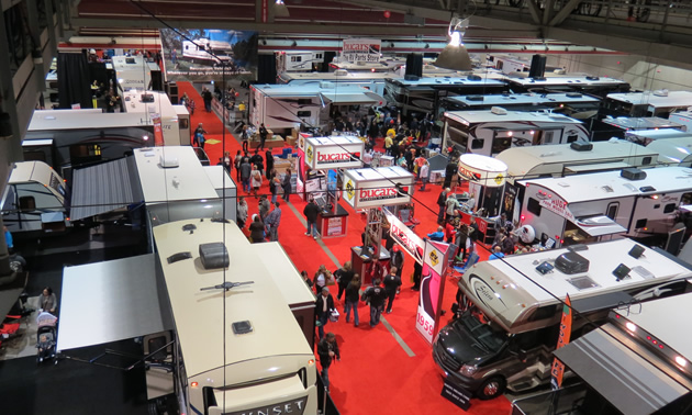 The Calgary RV Expo and Sale, 2013. 