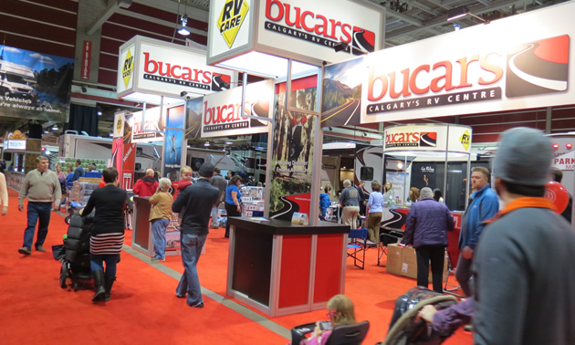 The Calgary RV Expo and Sale, 2013.