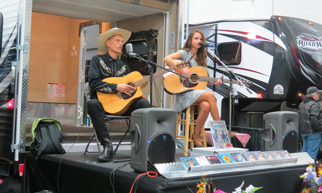 The Edmonton RV Expo and Sale, 2013. People can look forward to more entertainment this year. 