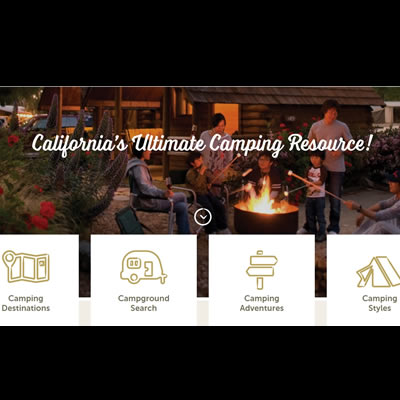 Website of Camp California. 