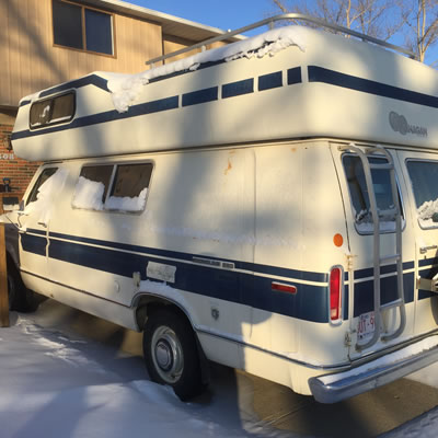 An Okanagan camper van. 