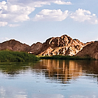landscape along the Colorado River near Yuma, Arizona
