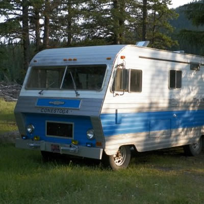 A snapshot of RVwest reader, Randy Filipovic's motorhome. 