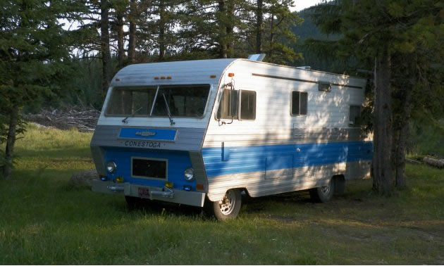 A snapshot of RVwest reader, Randy Filipovic's motorhome. 