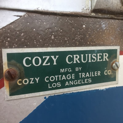 Cozy Cruiser logo. 