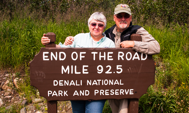 At the end of the Denali Park Road, Denali National Park, AK.