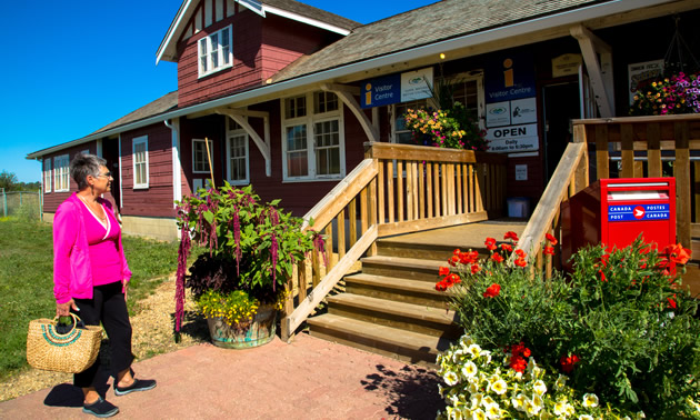 Dawson Creek, B.C., visitor centre