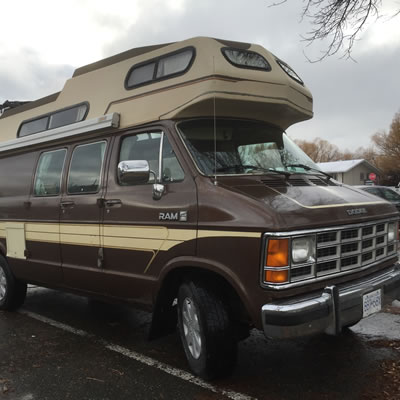 Dodge B-Series Van Conversion. 