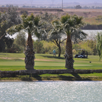 Rio Bend RV & Golf Resort in El Centro, California.