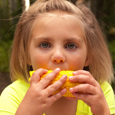 Kid-friendly foods make is easier for everyone. 
