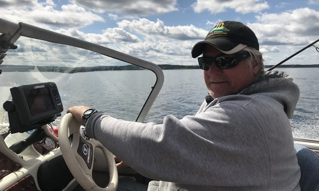 Hours on the water fishing are some of the best times with my brother, Pete.