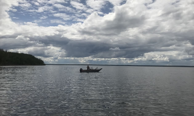 Lac la Biche lake. 