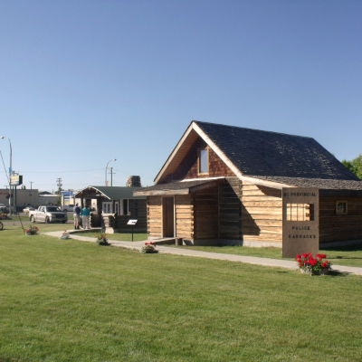 The B.C. Provincial Police Barracks is part of the historic buildings at the Fort St. John North Peace Museum. 