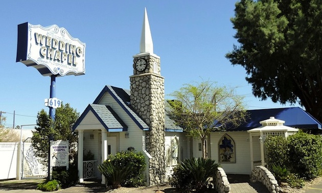 Graceland Wedding Chapel, Las Vegas, Nevada.