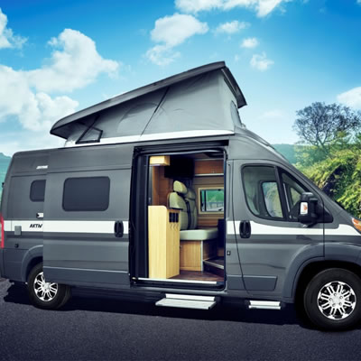 Picture of all-new Hymer Loft Edition