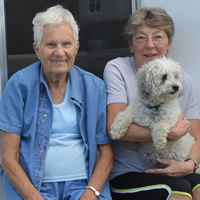 Jennie Zacharuk and Eva Rupp