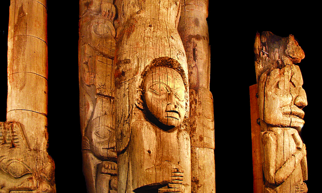 The Totem Heritage Center has preserved relocated totem poles from Ketchikan and the surrounding area.