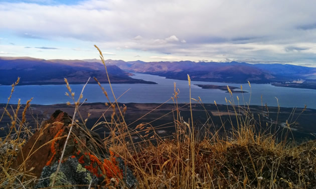 Kluane Lake is the largest lake in the Yukon.